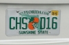 Number plate of the Kia, Seatlle WA USA
