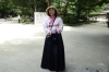 Our guide, Claire, Jongmyo Confucian Shrine, Seoul KR