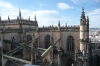 View from the Giralda (former minaret) of the Seville Cathedral