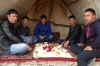 Lamb feast. On the road from Samarkand to Bukhara UZ
