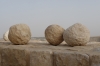 Shawbak (Crusader) Castle - catapult balls JO