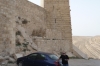 Shawbak (Crusader) Castle - our hire car JO
