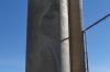 Silo Art by Rone in Lascelles VIC AU