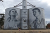 Silo Art by Julia Volchkova at Rupanyup, VIC AU