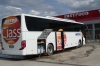Turkish bus - at a road stop