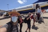 Bye bye Portugal - boarding at Humberto Delgado Airport, Lisbon PT, for Granada ES