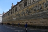 Fürstenzug in Langer Gang (History mural made from ceramic tiles), Dresden DE