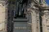 Martin Luther in front of the Frauenkirche (Lutheran church), Dresden DE