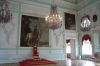 Peterhof Palace throne room. St Petersburg RU