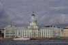 Academy of Sciences on the north side of the Neva River. St Petersburg RU