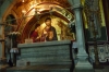 Altar inside the church at the Putna Monastery, 15th-18thC, including famous school of Grammar, Rhetoric and Logic. Suceava RO