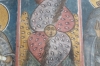 Angels, Moldovita Monastery dedicated to the Annunciation, Vatra Moldovitei, 16thC, blues & yellows. Suceava RO