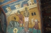 Martyrs, Voronet Monastery, Gura Humorului, dedicated to St George the Martyr, 15th-16thC, blue & metallic gold tones. Suceava RO