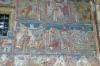 Story telling, Humor Monastery dedicated to the "Assumption”, Gura Humoruluit, 16th-17th Century, red monastery. Suceava RO