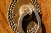 Women's door knocker (soft sound). Masjed-e Jameh Friday mosque) in Tabriz
