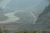 Aras River. On the road between Jolfa and the Armenian border at Norduz