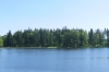 Lake Viitina, just over the border into Estonia