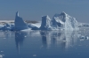 Icebergs in Pléneau Bay, Antarctica