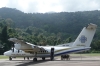 Air Berjaya plane at Tioman Island MY