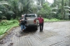 Bruce and our driver and "new" 4x4 to Juara, Tioman Island MY