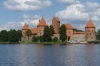 Trakai Island Castle on Galve Lake, LT