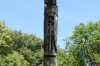 Statue on first island near Trakai Island Castle, LT