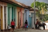 Coloured houses. Trinidad, Cuba