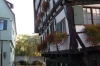 Quaint half-timber houses on Grosse Blau in Ulm