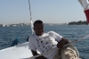 Faluka ride on the Nile at Aswan - the crew EG