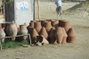 Water jugs provide water for long and short distance travellers