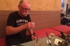 Bruce tasting beer at Billies, Roanoke VA