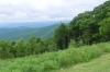 A rainy outlook on the Blue Ridge Drive VA