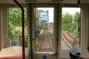 Light rail near Canary Walk, London GB