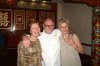 Thea, Bruce & Pat at the New World Chinese Restaurant, London GB