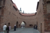 The wall around the old town of Warsaw PL.