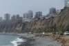 Cloud rolling in over Larcomar, Miraflores, Lima PE