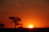 Sunset from Red Dunes Resort, Kalahari, Namibia