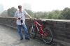 Bruce & his bike, 14.5km bike ride around the ancient city wall of Xi'an CN