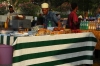 Setting up food stalls in the Forodhani Park, Zanzibar, Tanzania